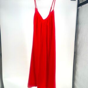 AVA & VIV 2X Red Summer Dress NWT